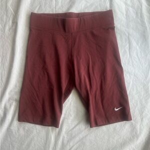 Nike Burgundy Performance Shorts